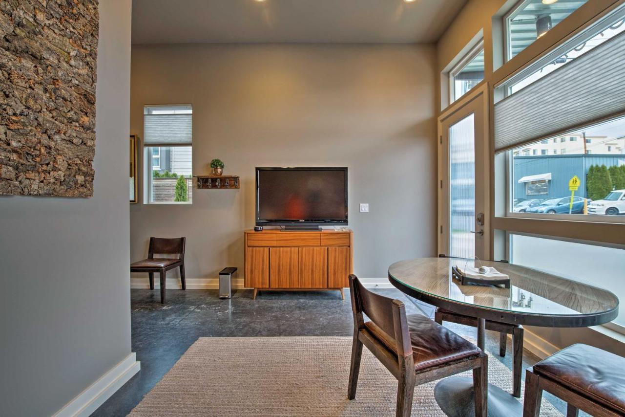 Sleek Seattle Studio 5 Min To Downtown Ballard! Ngoại thất bức ảnh
